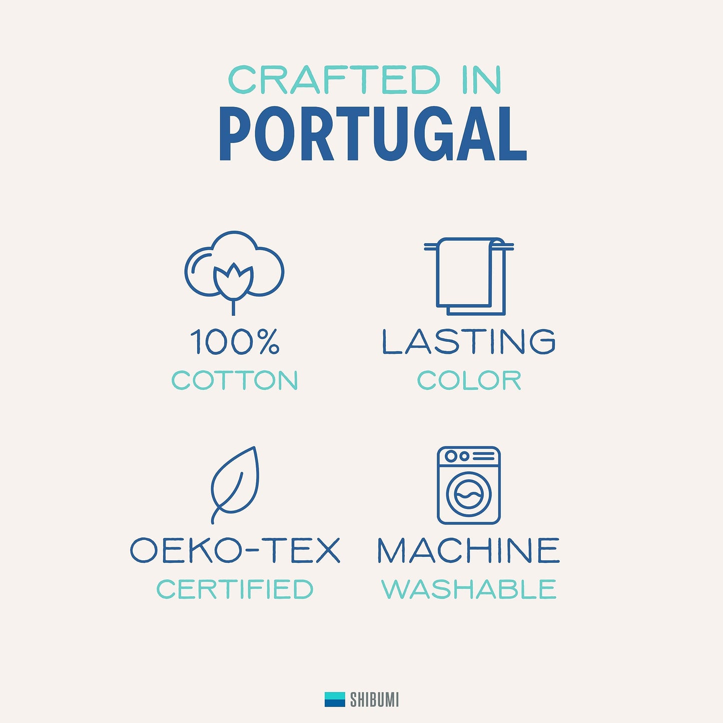 Shibumi Luxe Towel, Ebb & Flow, 35"" x 68"", Oversized and Lightweight Beach Towel, Extra Soft Velour Front and Absorbent Terry Back, 100% Cotton…