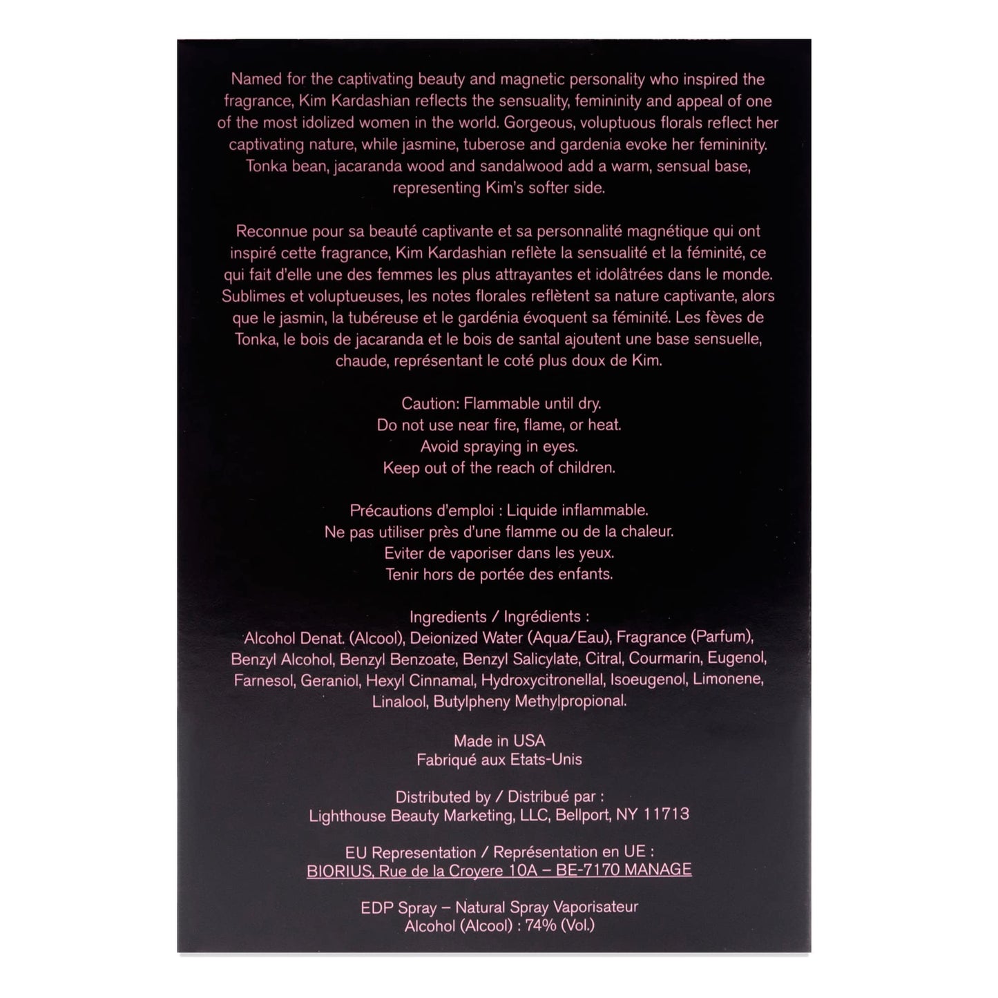 Kim Kardashian Eau De Parfum Spray, 0.55 Pounds
