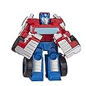 Transformers Playskool Heroes Rescue Bots Academy Optimus Prime Converting Toy, 4.5-Inch Action Figure, Toys for Kids Ages 3 and Up