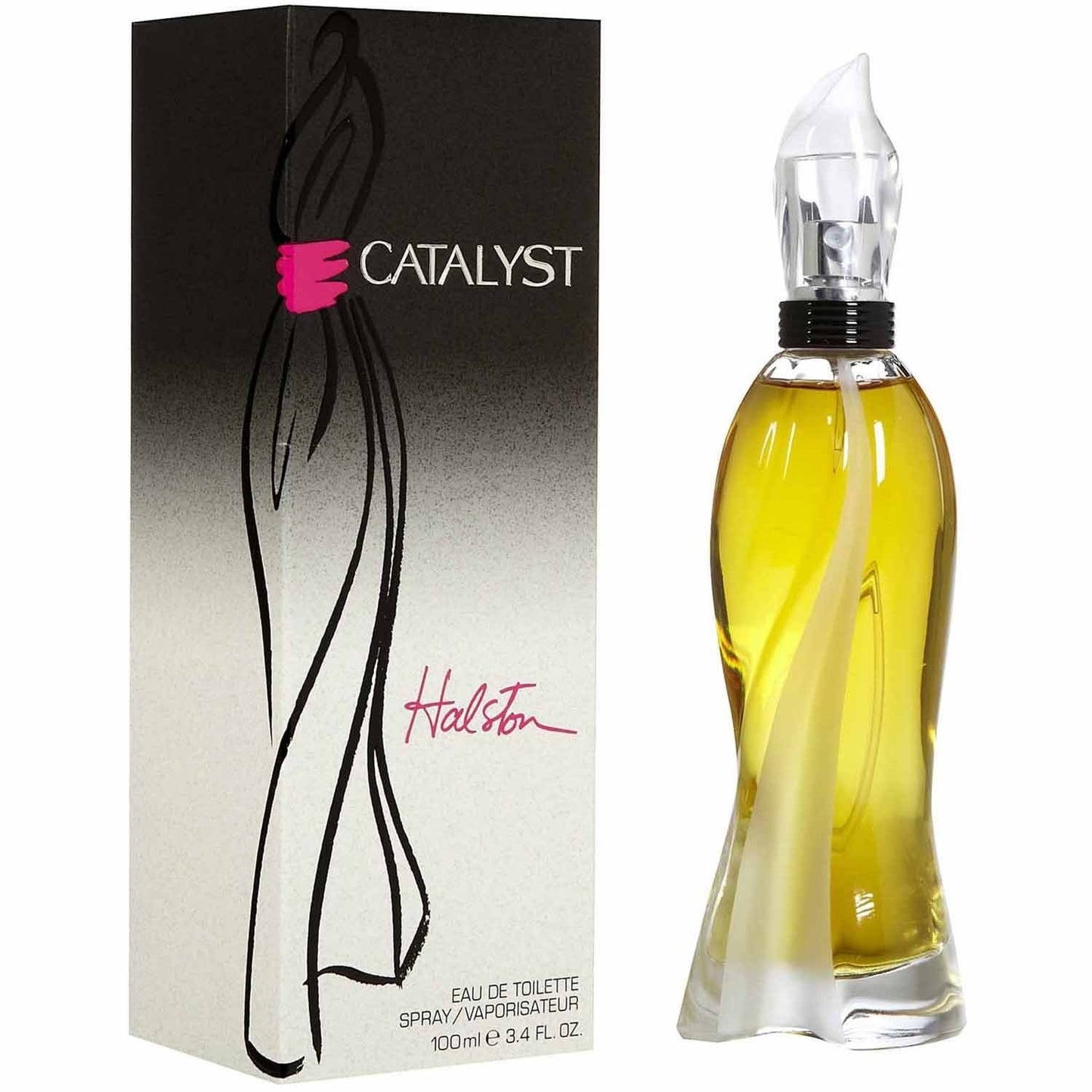 Catalyst By Halston For Women. Eau De Toilette Spray 3.4 Oz