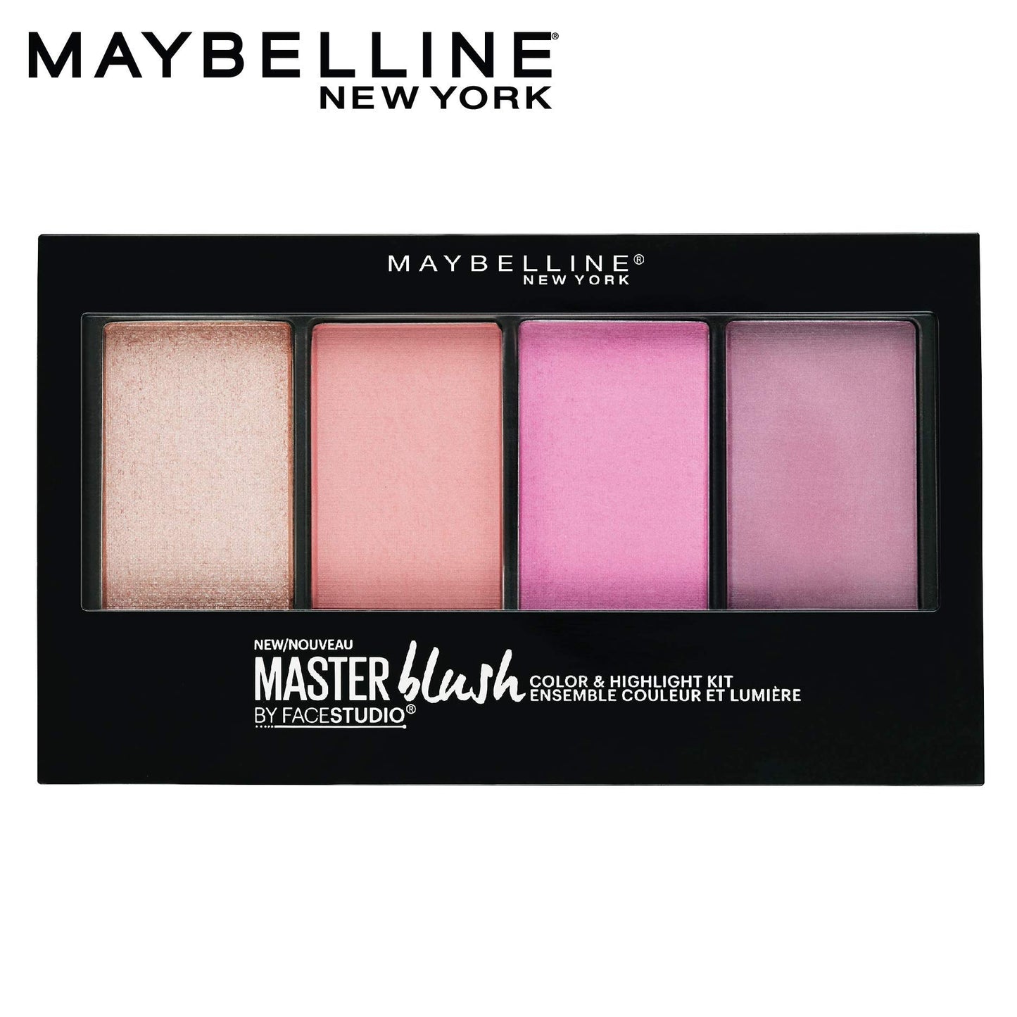 Maybelline New York Facestudio Master Blush Color & Highlight Kit, 0.47 oz.