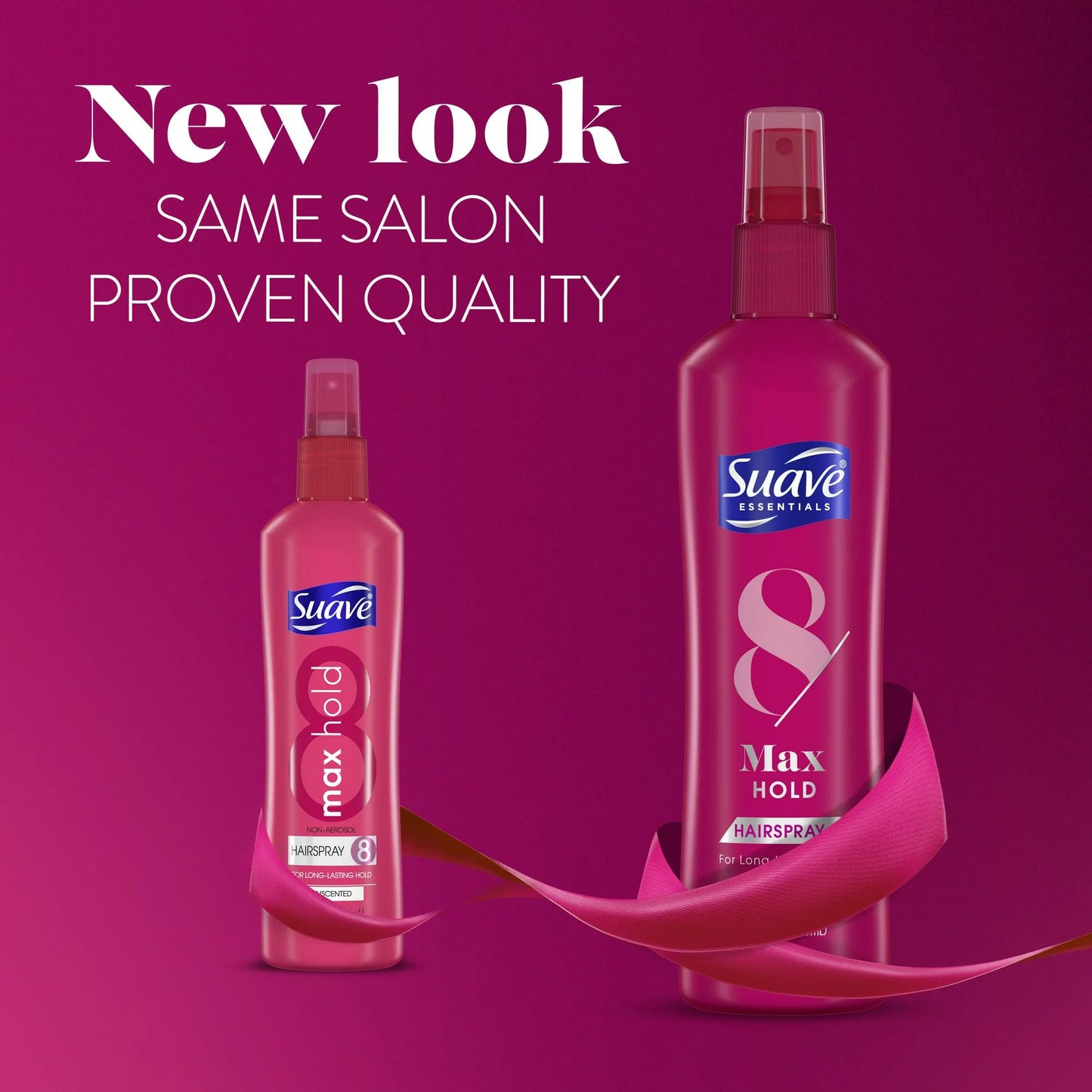 Suave Max Hold Non Aerosol Hairpsray Unscented 11 oz (Pack of 7)