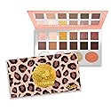 Leopardina Eyeshadow and Highlighter Palette by Rude Cosmetics for Women - 1.031 oz Makeup