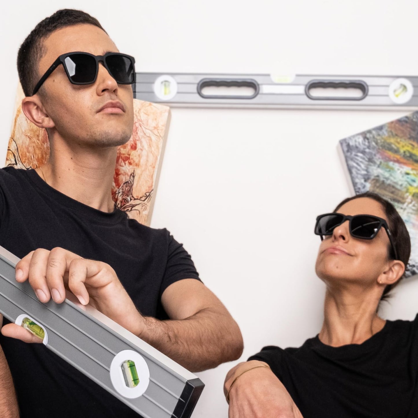 goodr Get On My Level Polarized Round Sunglasses for Men & Women, Small Sized (LFG), Black Solid Frames with Black Non-Reflective Lens, UV400…