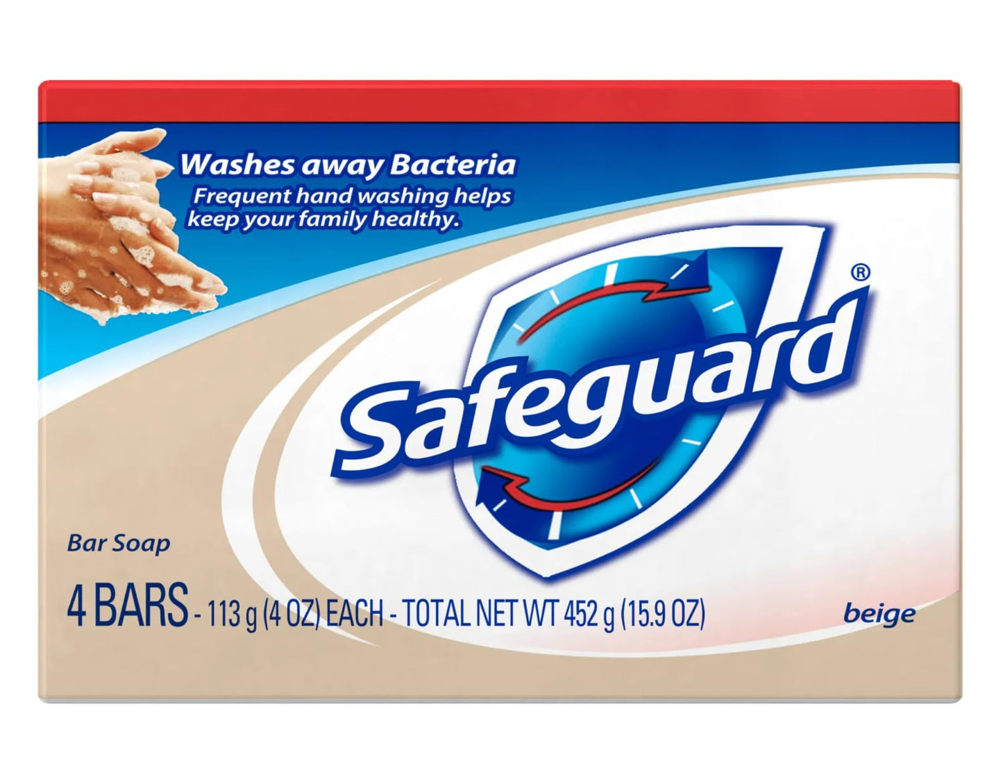 Antibacterial Bath Bar Soap (1 Pack of 4 bars) Beauty & Personal Care Safeguard