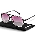 livho Trendy Polarized Aviator Sunglasses Women Men, Retro Sun Glasses for Women Men 2025, Oversized UV Protection Shades