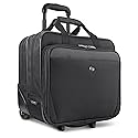 Solo New York Rolling Catalog Case with Wheels - Roller Laptop Bag, Wheeled Briefcase for Women & Men, Carry On Size for Travel, Fits 17.3" Computer
