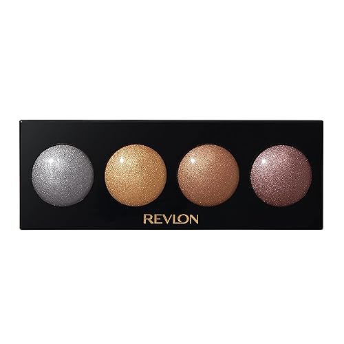 Revlon Crème Eyeshadow Palette, Illuminance Eye Makeup with Crease- Resistant Ingredients, Creamy Pigmented in Blendable Matte & Shimmer Finishes, 715