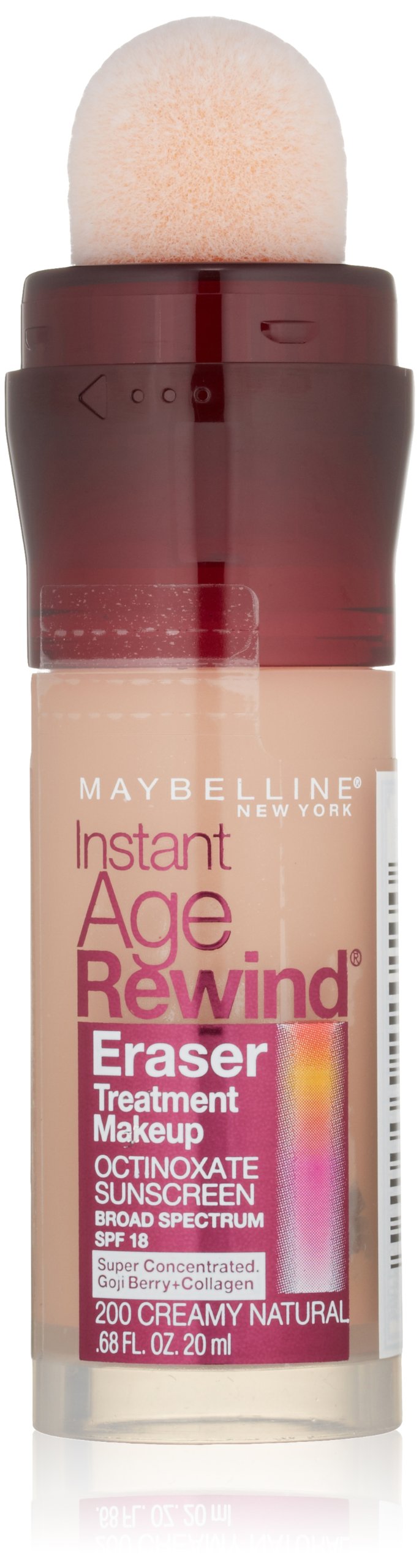 Maybelline Instant Age Rewind Eraser Treatment Makeup, Creamy Natural, 0.68 fl. oz.