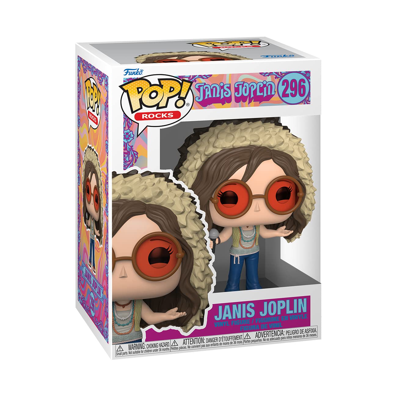 Funko POP! Rocks: Janis Joplin - Collectable Vinyl Figure - Gift Idea - Official Merchandise - for Kids & Adults - Music Fans - Model Figure…