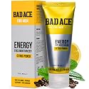 BAD ACE Energy Daily Moisturizer for Men, Korean Skin Care Hydrating Facial Cream - Multi-Vitamin Men's Face Moisturizer for Dry and Acne-Prone Skin