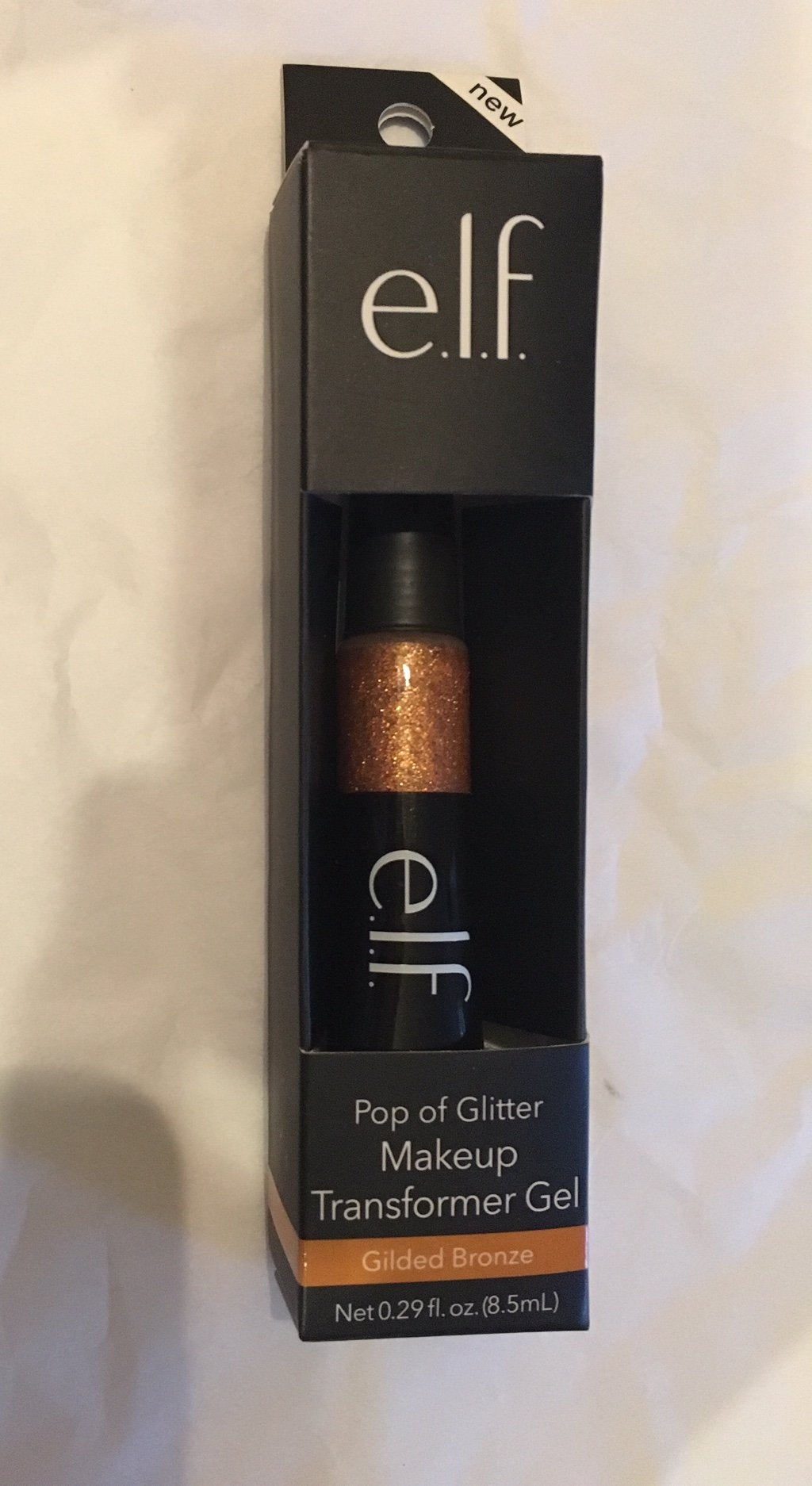 E.L.F. Pop of Glitter Makeup Transformer Gel Glided Bronze