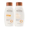 Aveeno Apple Cider Vinegar Shampoo + Conditioner Set, Hair Care Bundle for Balance & High Shine, Daily Clarifying & Soothing Scalp Shampoo