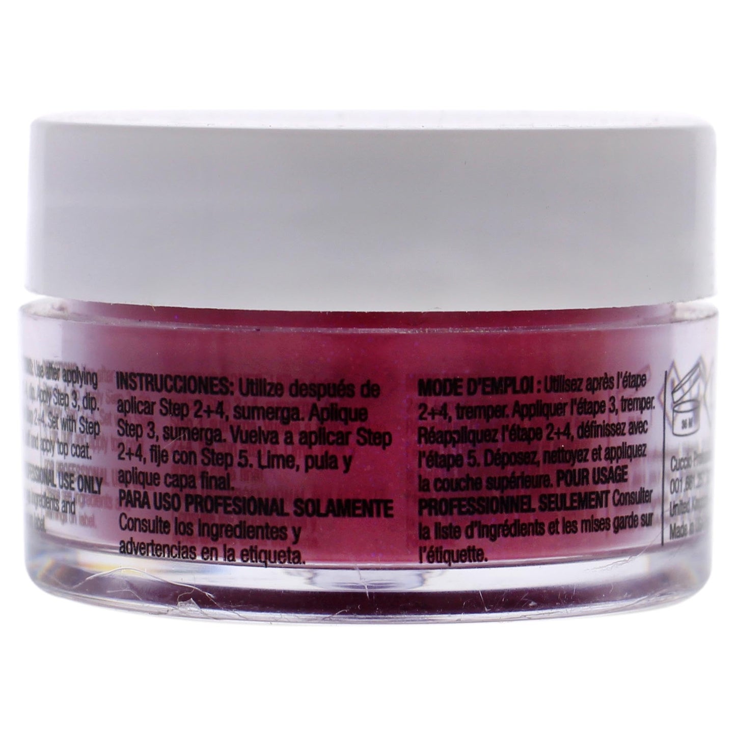 Cuccio Colour Powder Nail Polish - Lacquer For Manicure And Pedicure - Highly Pigmented Powder That Is Finely Milled - Durable Finish With A Flawless