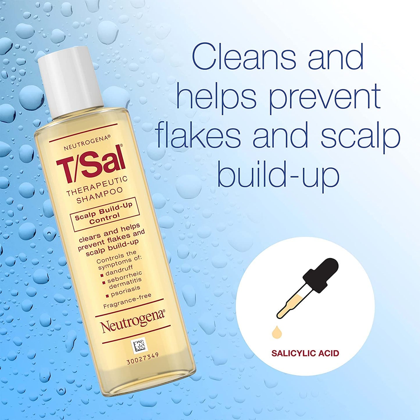 Neutrogena T/Sal Therapeutic Maximum Strength Shampoo 4.50 oz (Pack of 6)