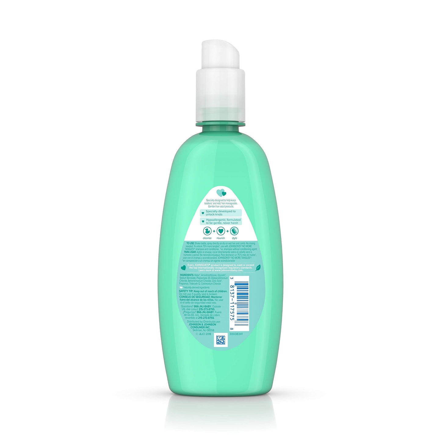 Johnsons Baby Detangling Spray 10 Ounce Pump (295ml)