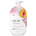 Olay Body Wash for Women, Fresh Radiance, 24/7 Skin-Loving Freshness, Visibly Radiant, Plant Based Cleansers, Vitamin B3 & Antioxidant Blend, For All