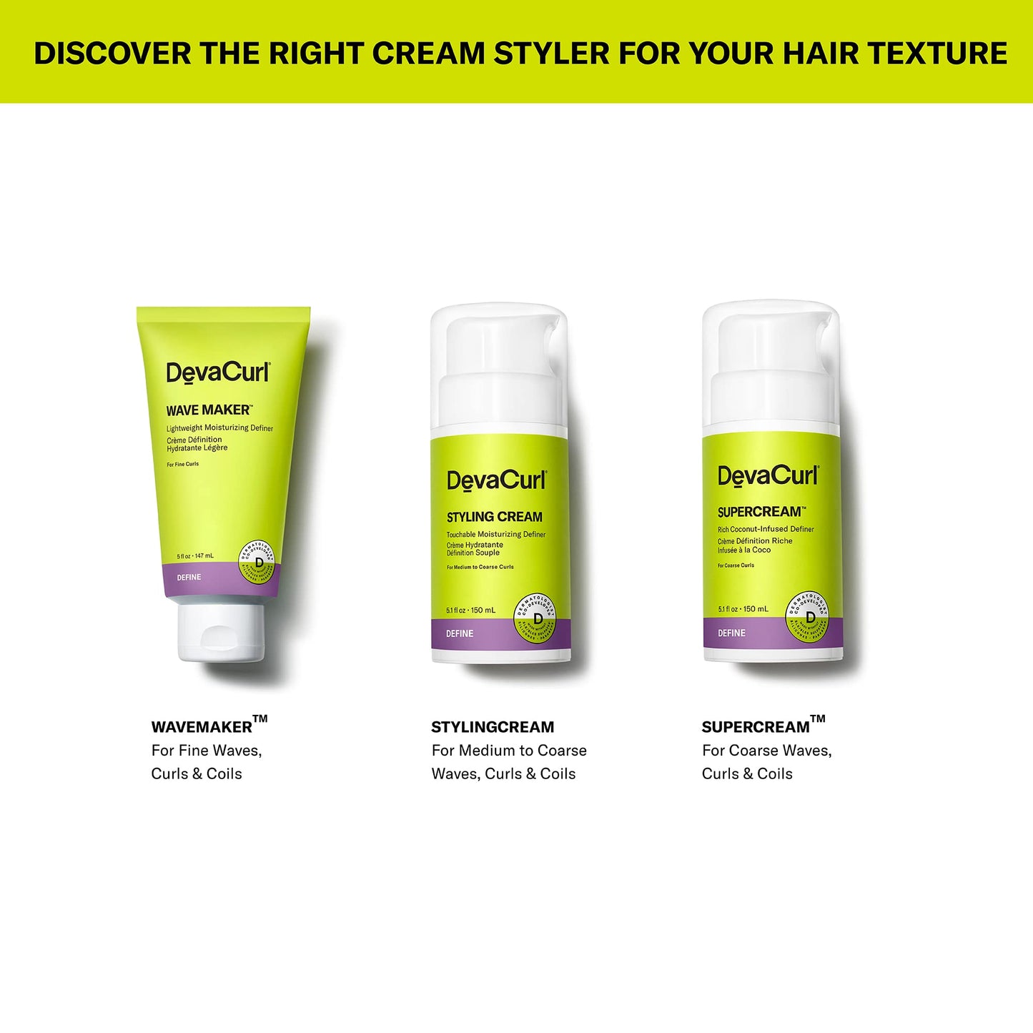 DevaCurl SuperCream Ultra-Rich Moisturizing Definer, Warm Coconut, 5.1 fl. oz