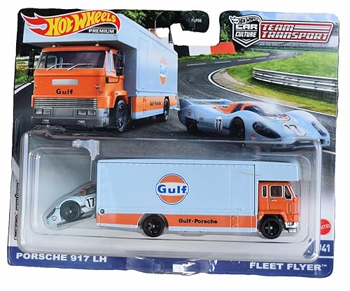 Hot Wheels Porsche 917 LH Fleet Flyer, Team Transport Fleet Flyer #41