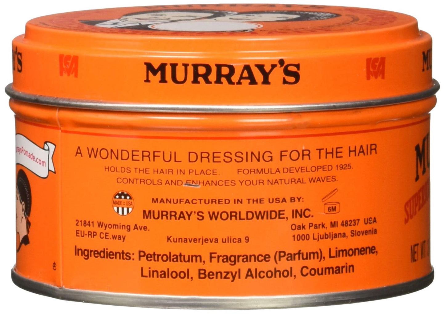 Murray's Superior Hair Dressing Pomade, 3Oz - 12 pieces