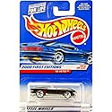 Hot Wheels 2000 - Mattel 65 Vette Convertible - Metallic Black - Red Interior - 5 Spoke Wheels - #19 of 36 - New - Out of Production - Limited…