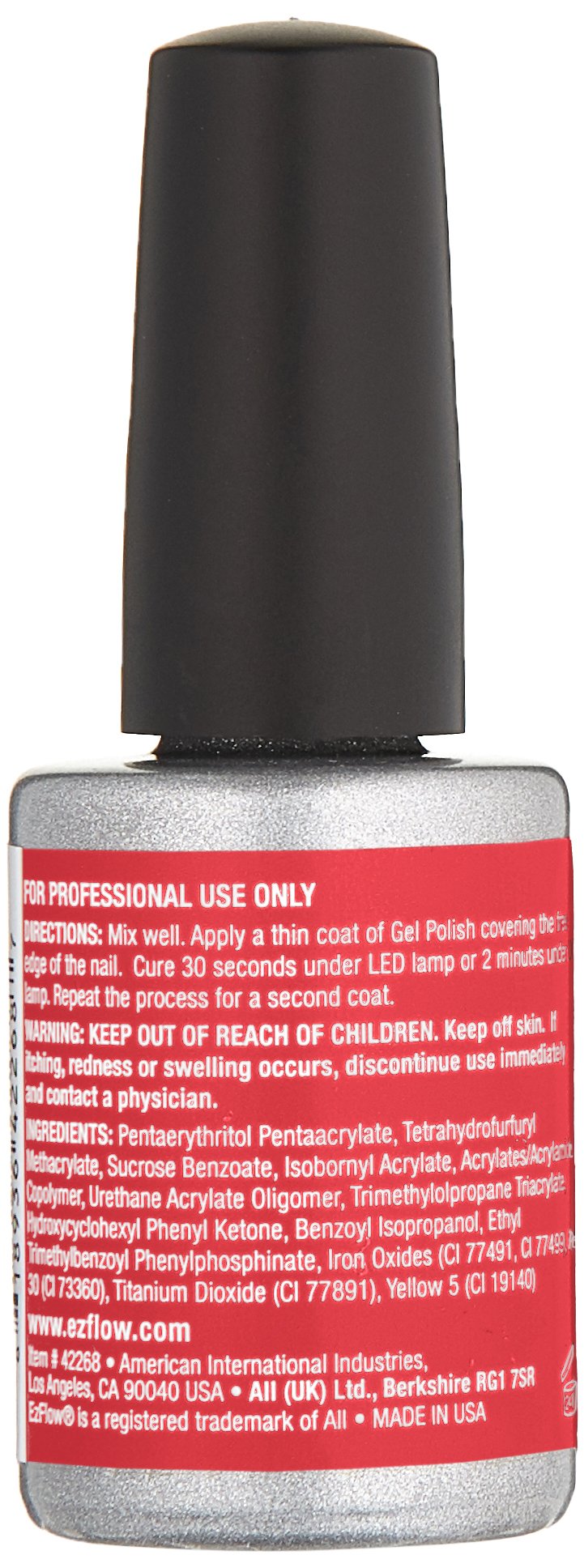 EZ Flow 2nd Launch Berry Glaze Gel Polish, 0.5 Fluid Ounce Beauty & Personal Care EzFlow