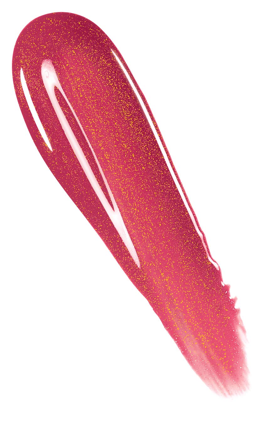 Rimmel Stay Glossy Lip Gloss - Non-Sticky and Lightweight Formula for Lip Color and Shine - 640 All Day Seduction, .18oz