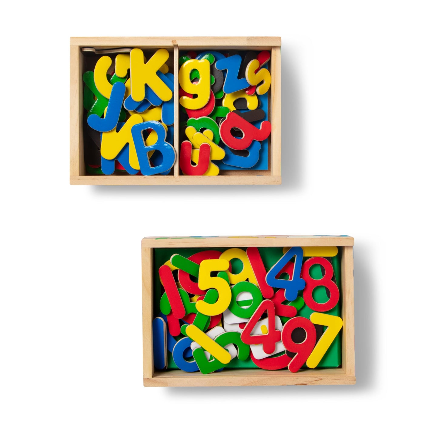 Melissa & Doug Deluxe Magnetic Letters and Numbers Set with 89 Wooden Magnets