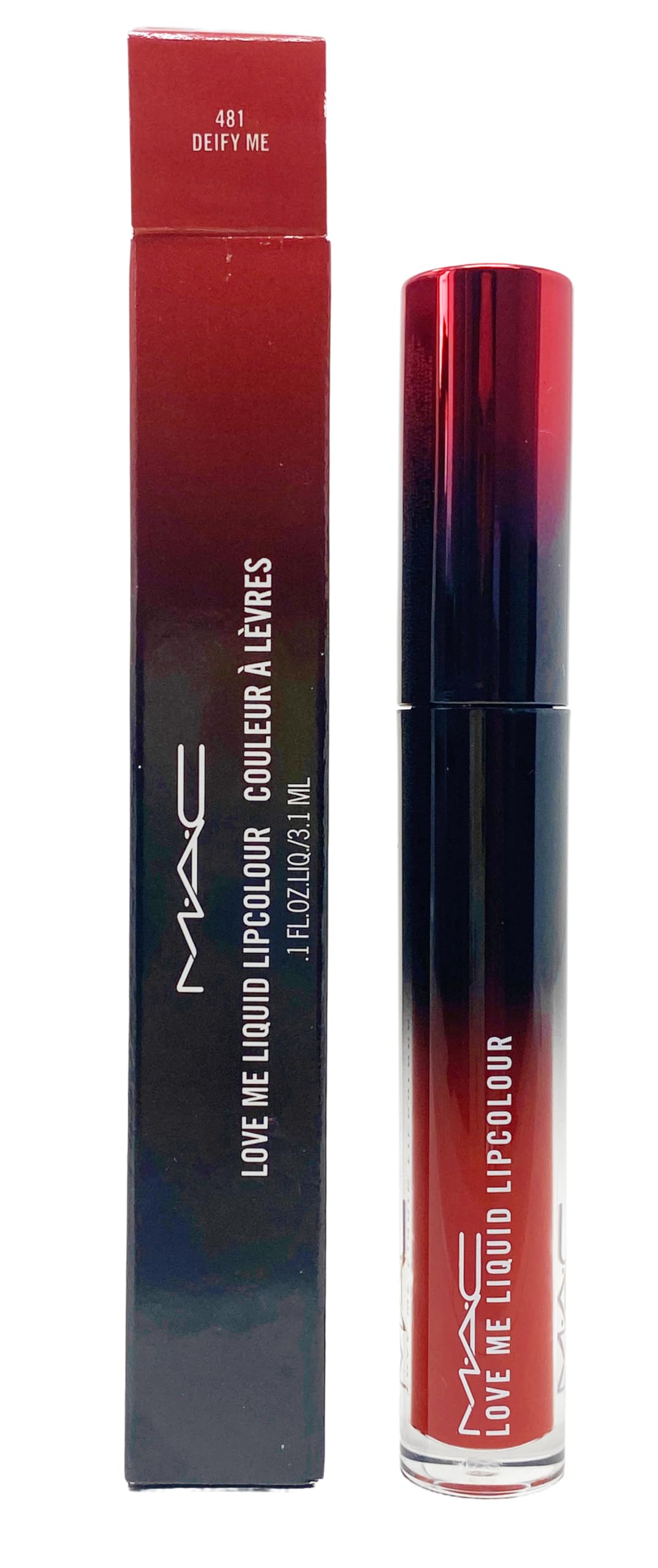 MAC Cosmetics Love Me Liquid Lipcolour - 481 Deify Me (.1 Fl OZ / 3.1 mL)