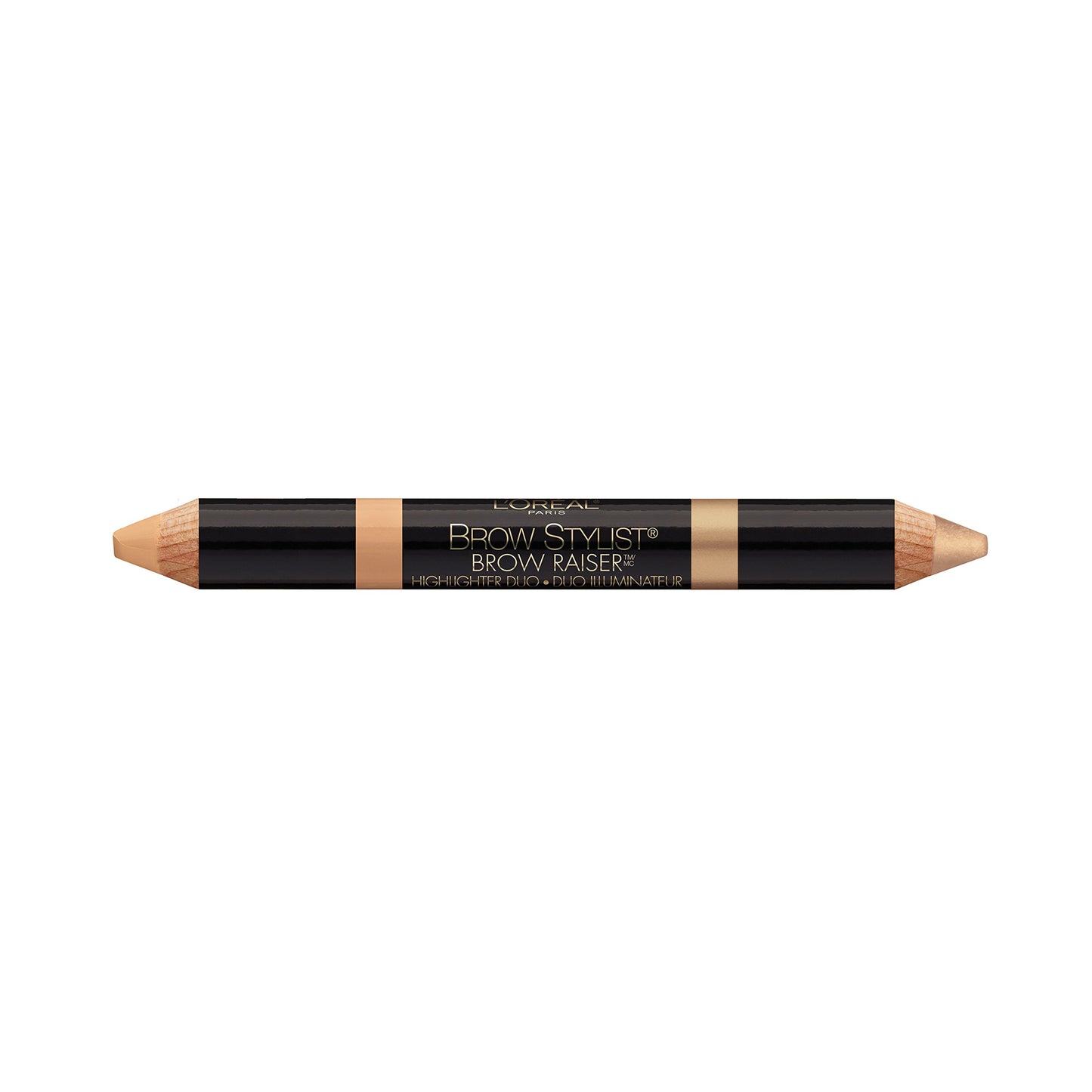 L’Oréal Paris Cosmetics Stylist Brow Raiser Highlighter Duo, Medium, 0.16 Ounce