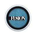 Fusion Body Art Pro Face Paint | Pearl Peacock Magic (25gm), Professional Quality Water Activated Shimmery Face & Body Paint Supplies Single Metallic