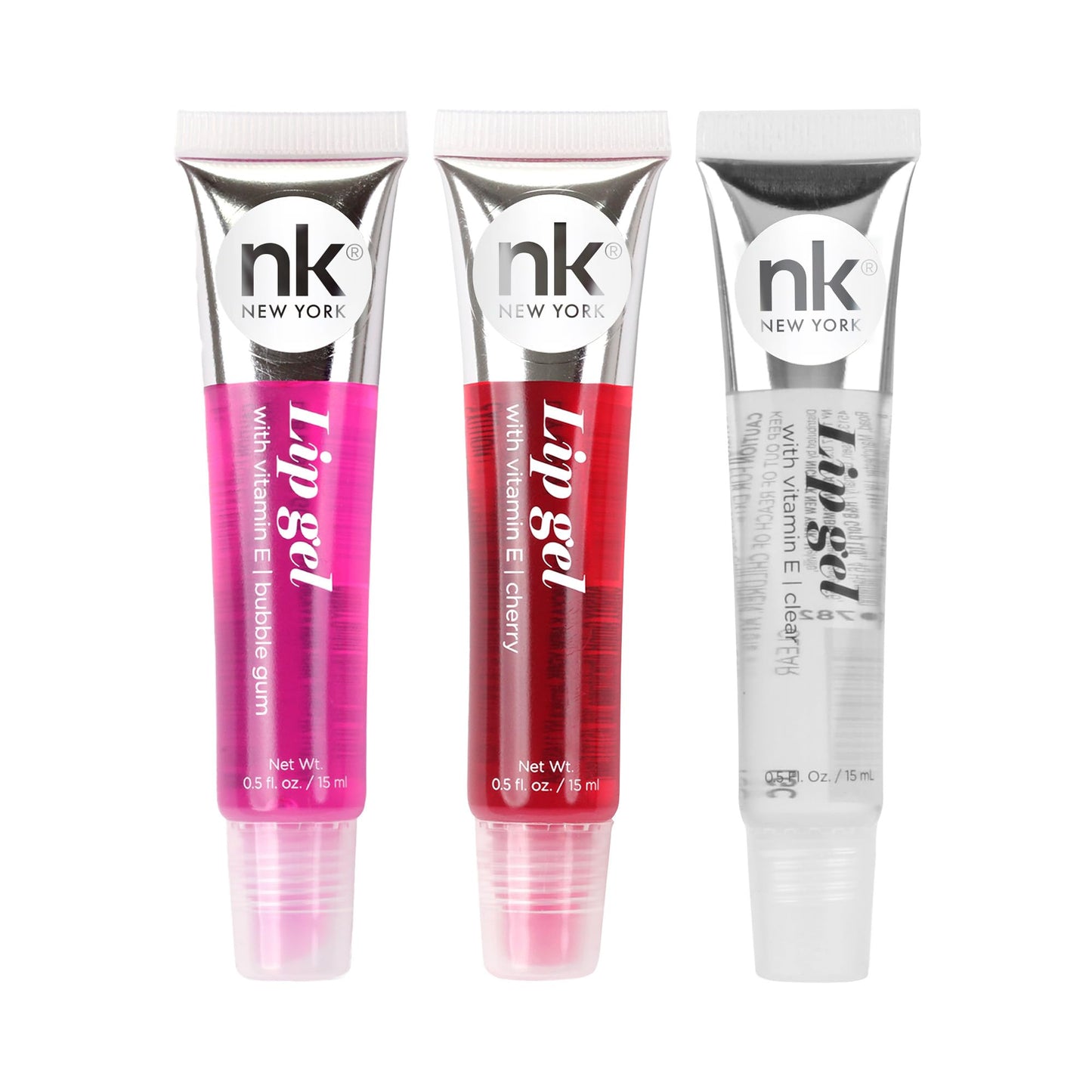 NICKA K NEW YORK Lip Gel, Hydrating, Lightweight, Glides on Effortlessly, Non Sticky Finish Lip Gel Colors