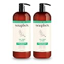 Soapbox Tea Tree Oil & Mint Shampoo & Conditioner Set, Leaves Hair & Scalp Balanced & Soothed - Clean Ingredients Free of Harsh Chemicals, Sulfates