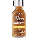 L’Oréal Paris Makeup True Match Super-Blendable Liquid Foundation, Deep Warm W9.5, 1 Fl Oz,1 Count