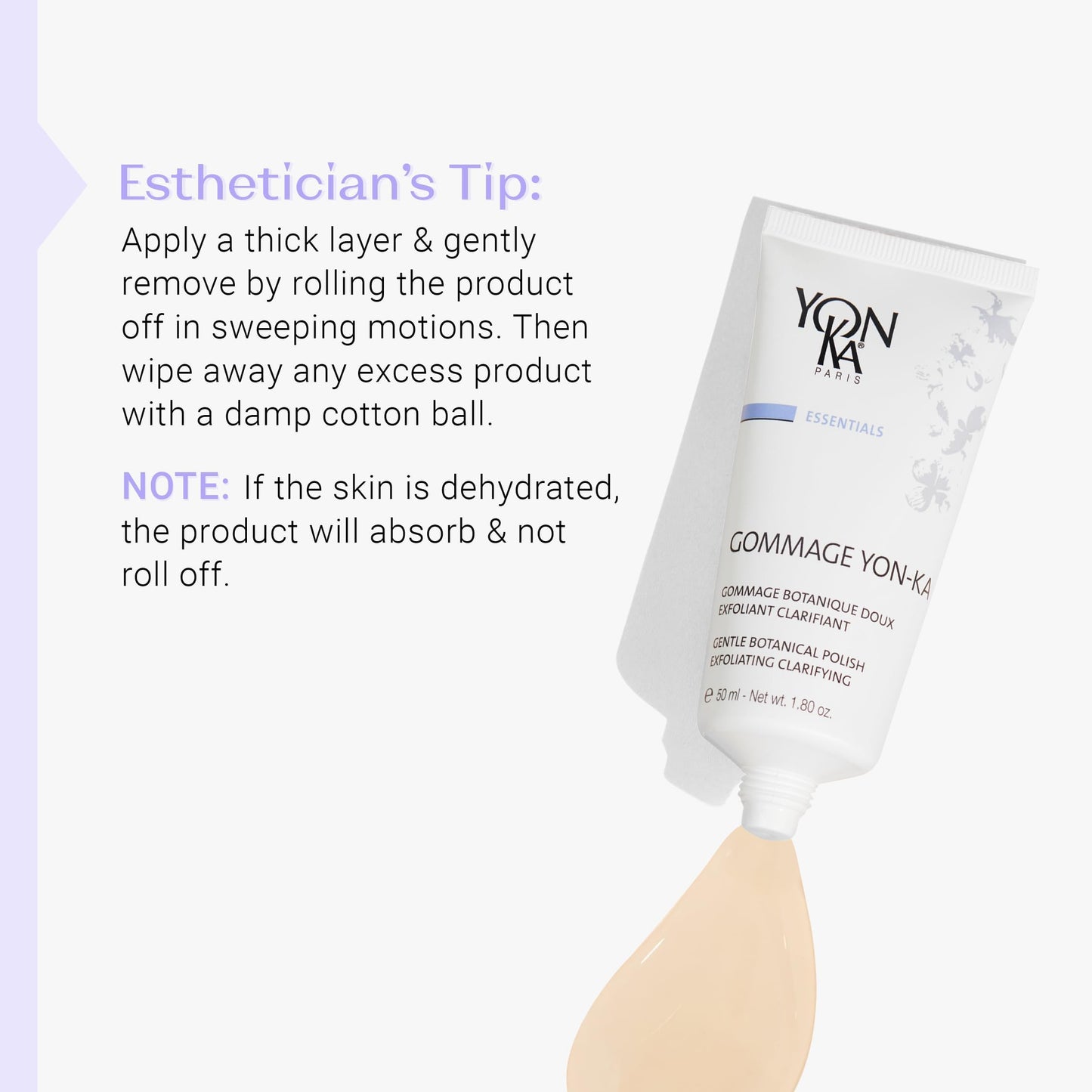 Yon-Ka Gommage Peeling Gel | Gentle Facial Exfoliator to Brighten and Balance | Help Tighten Pores and Reduce the Look of Redness | Paraben-Free |