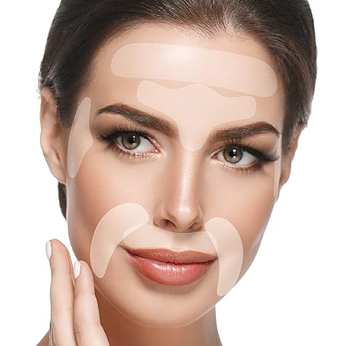 BLUMBODY Face, Forehead Wrinkle Patches - Anti Wrinkle Facial Patches to Smooth Eye, Mouth, Forehead Wrinkles - Non-Silicone Face Tape for Fine