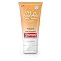 Neutrogena Oil-Free Acne Wash Cream Cleanser, 6.7 Fluid Ounce