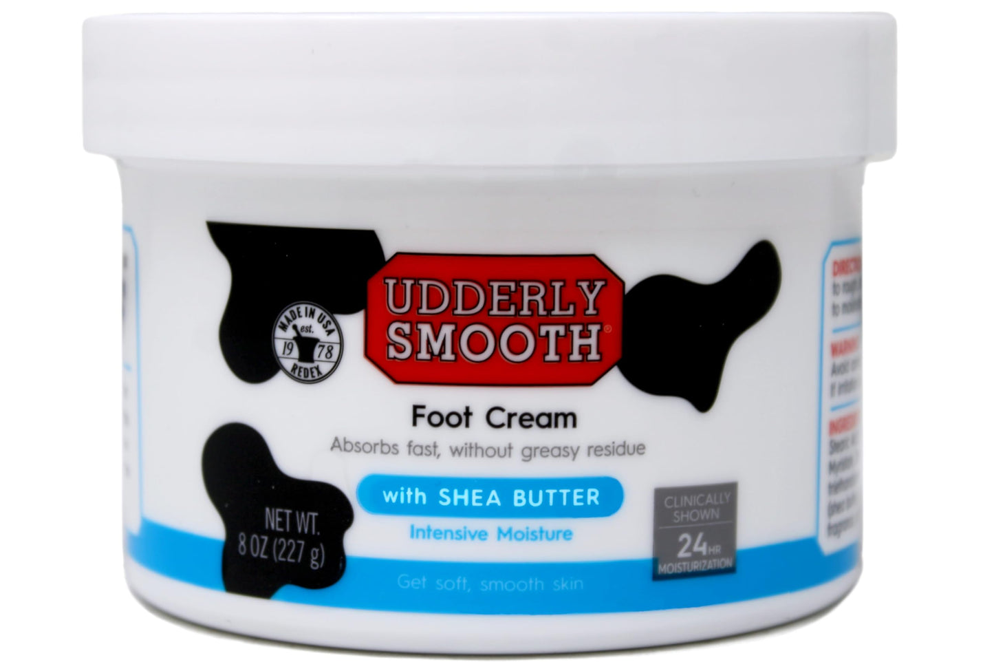 Udderly Smooth Foot Cream with Shea Butter 8 oz