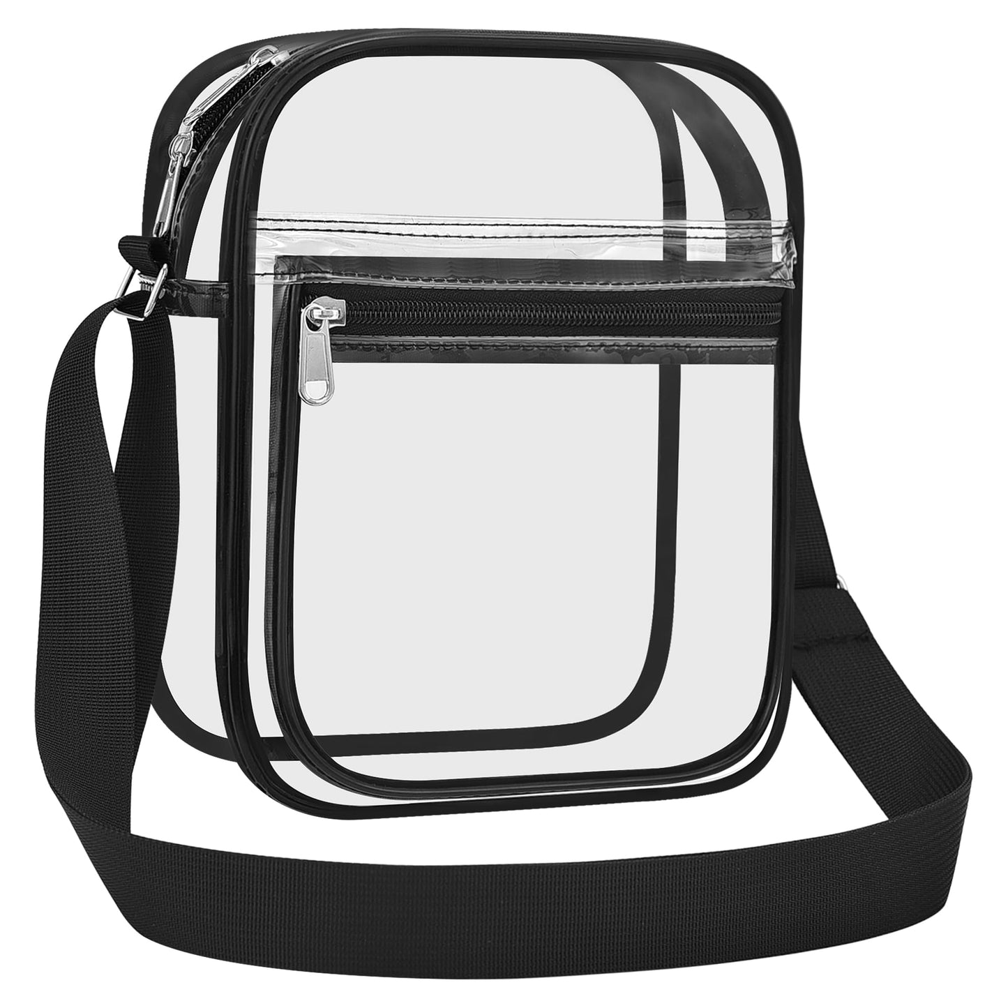 Clear Messenger Bag for Work & Business Travel for Men & Women,Stadium Approved