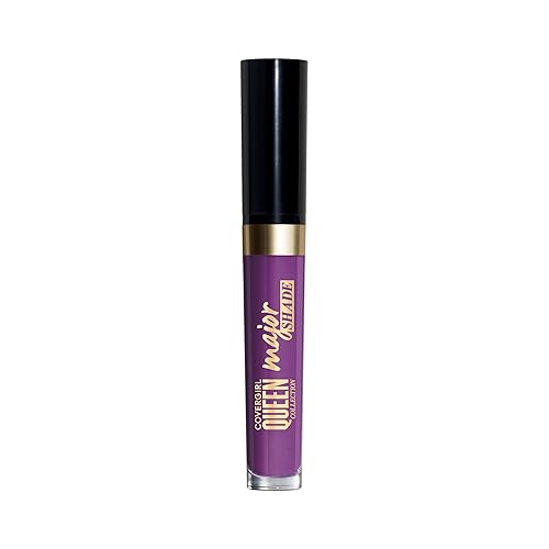 COVERGIRL Queen Collection Major Shade Matte Liquid Lipstick, Major Moment,0.11 Fl.oz (packaging may vary)