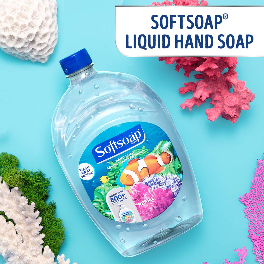 Softsoap Liquid Hand Soap Refill, Aquarium - 32 Fluid Ounce
