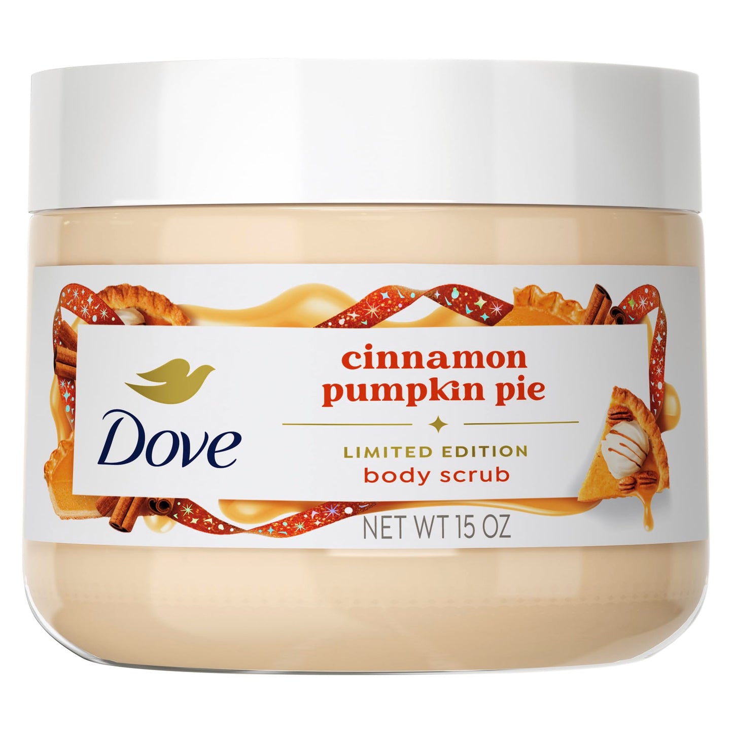 Dove Scrub Cinnamon Pumpkin Pie Exfoliates & Moisturizes Skin 15 OZ Beauty & Personal Care Dove