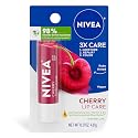 NIVEA Cherry Lip Care - Tinted Red for Beautiful, Moisturized Lips - .17 oz. Stick