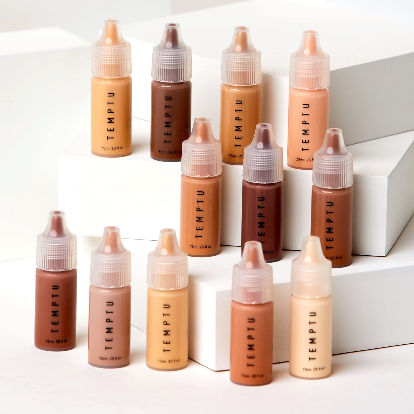 TEMPTU S/B Silicone-Based Airbrush Foundation: Professional Long-Wear Liquid Makeup, Sheer To Full Coverage For A Hydrated, Healthy-Looking Glow