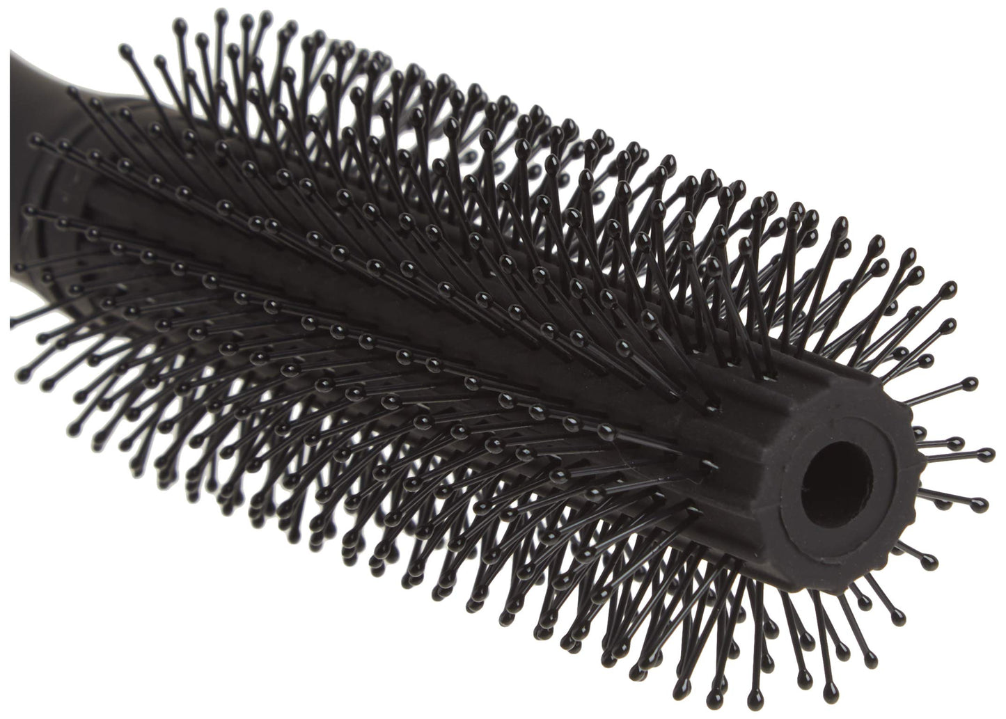 Diane Charcoal Soft Touch Handle Collection Round Brush, 1 Count (Pack of 1)
