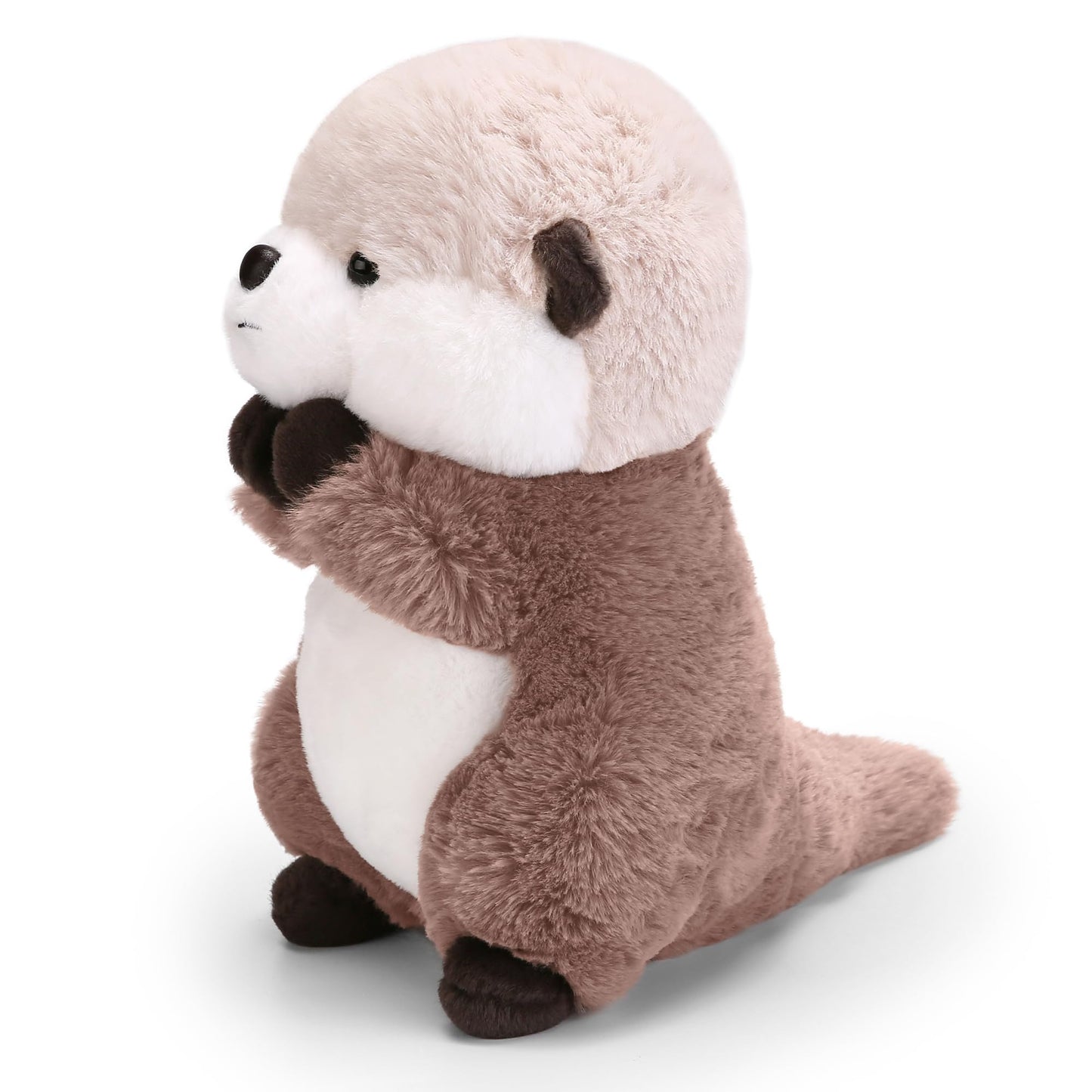 Riuhot Cute Otter Plush Soft Plushie Toy Stuffed Animal Birthday Gift for Kids Children Girls Boys 9.8 Inch Sea Otter Stuffed Animals