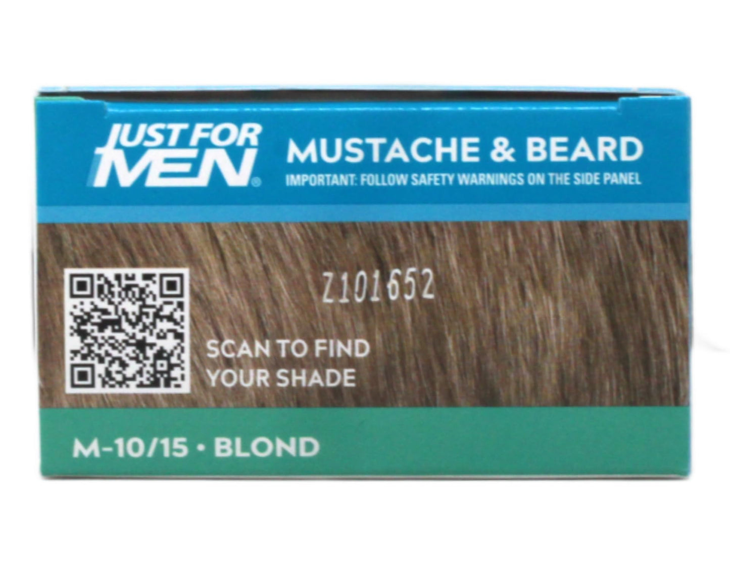 JUST FOR MEN Brush-In Color Gel for Mustache & Beard, Blond M-10/15 1 Each (Pack of 7)