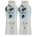 Olay Body Wash Fresh Cooling Strawberry & Mint 22 Ounce (650ml) (2 Pack)