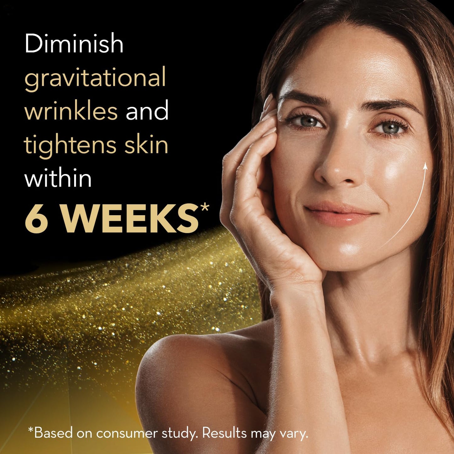 Cicatricure Gold Lift Night Cream, Anti Aging Facial Moisturizer, Hydrating Skin Care with Gold, Calcium & Silicon to Lift and Tighten Face Contour