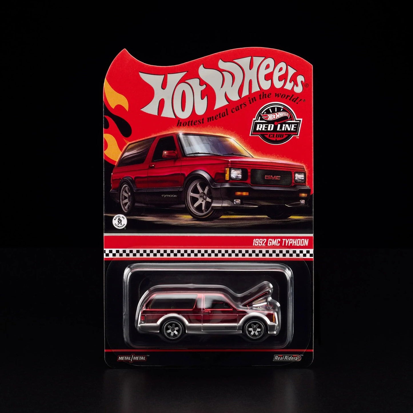 Hot Wheels 1992 GMC Typhoon RLC Exclusive - Red